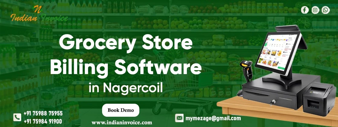 Best GST billing software Nagercoil for retailers, pharmacies, restaurants - SVVCS invoicing and inventory management